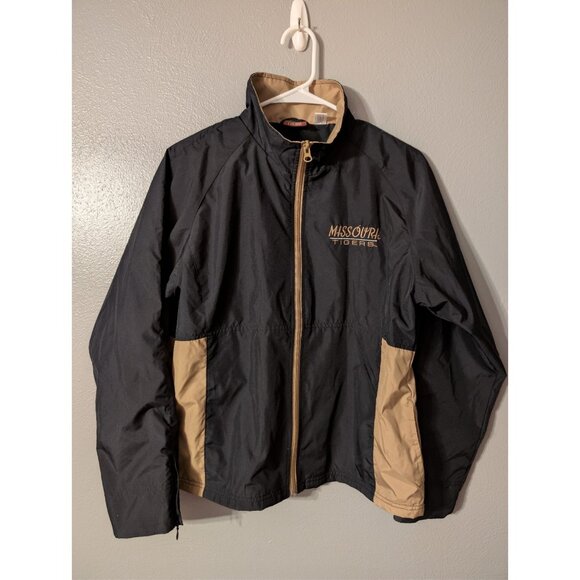 Missouri Tigers Women's Windbreaker Jacket Large Red Oak Sportswear Mizzou... - Picture 2 of 10